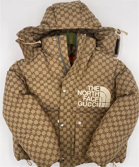 north face and gucci collaboration|Gucci north face jacket puffer.